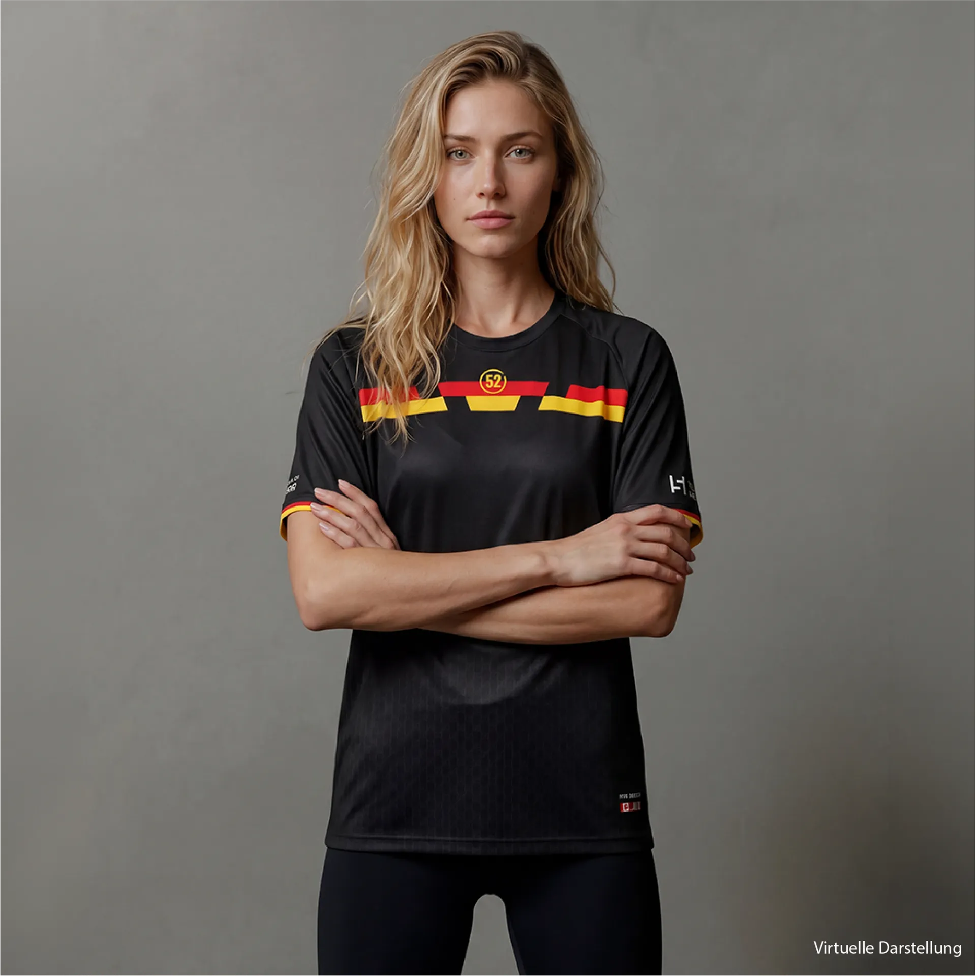 Trikot Damen schwarz