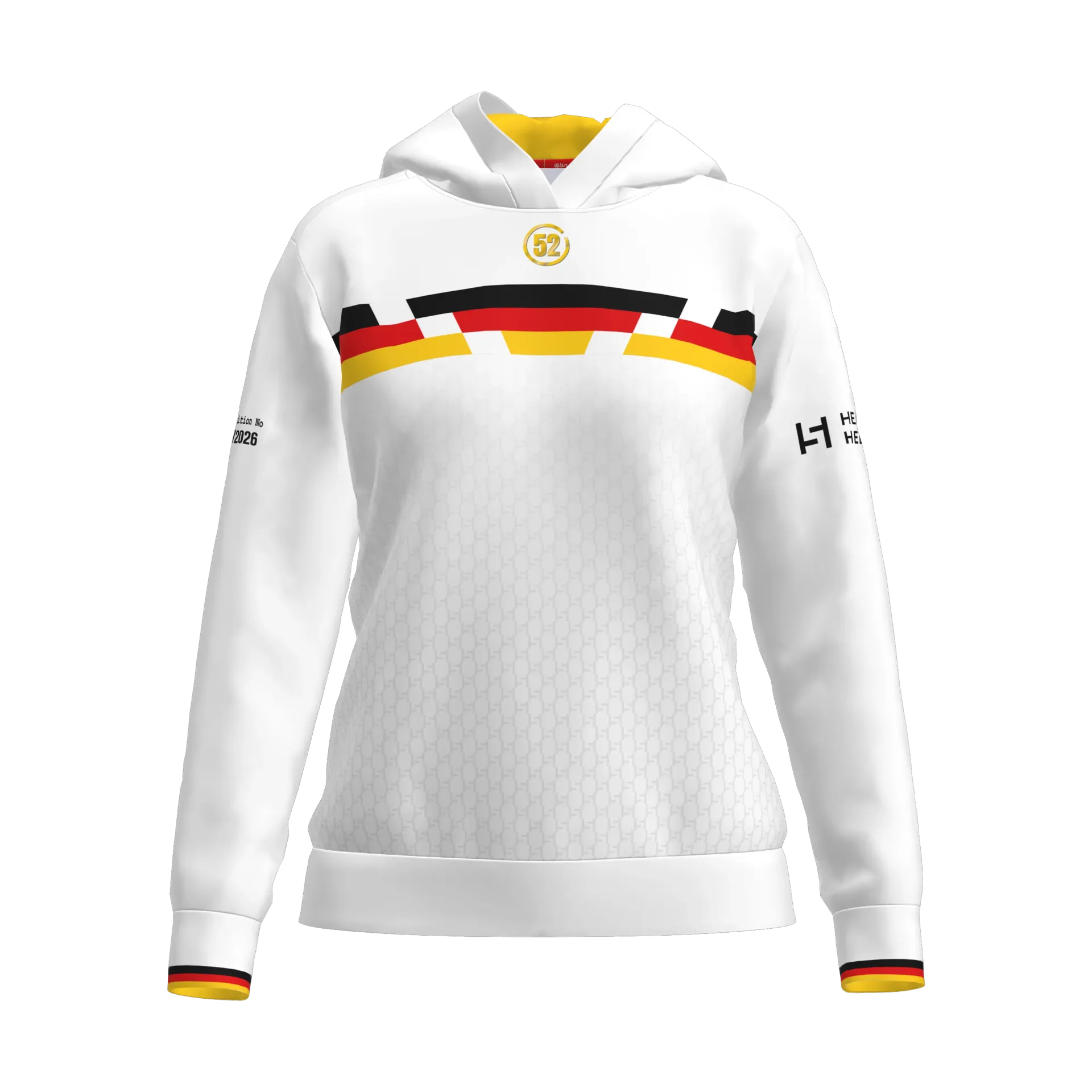 [330012-20005-0003-30-2XS] Hoodie Damen weiß (2XS)