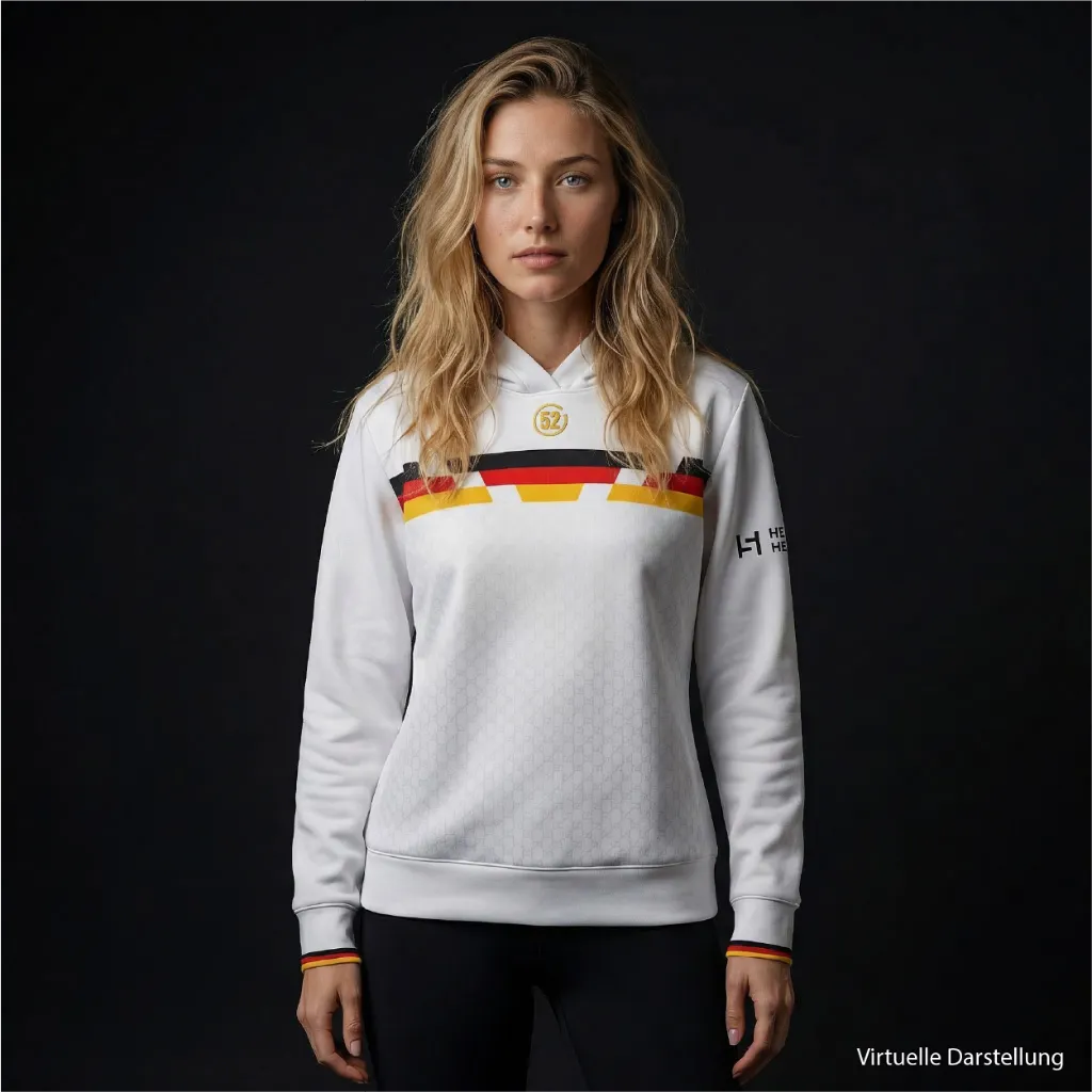 [330012-20005-0003-30-2XS] Hoodie Damen weiß (2XS)