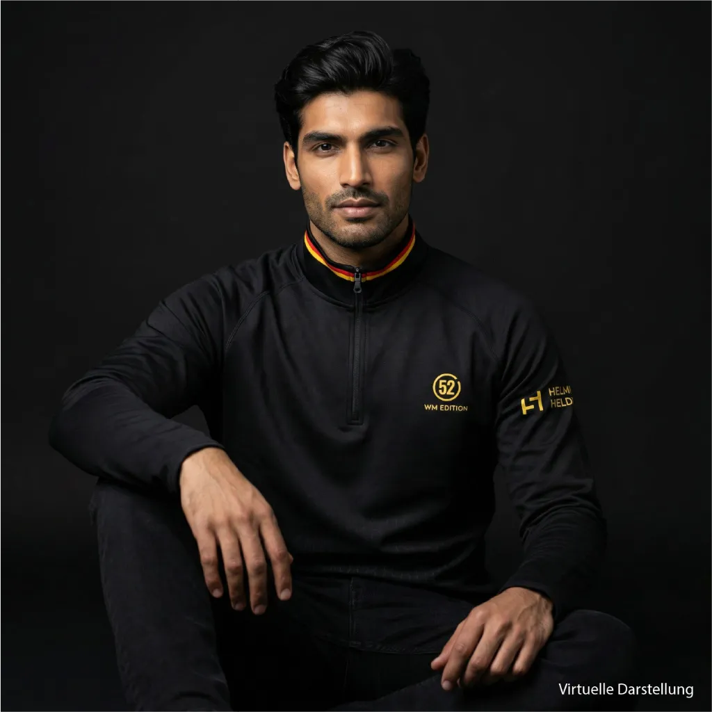 [320011-20005-0004-43-XS] Teampulli Herren schwarz (XS)