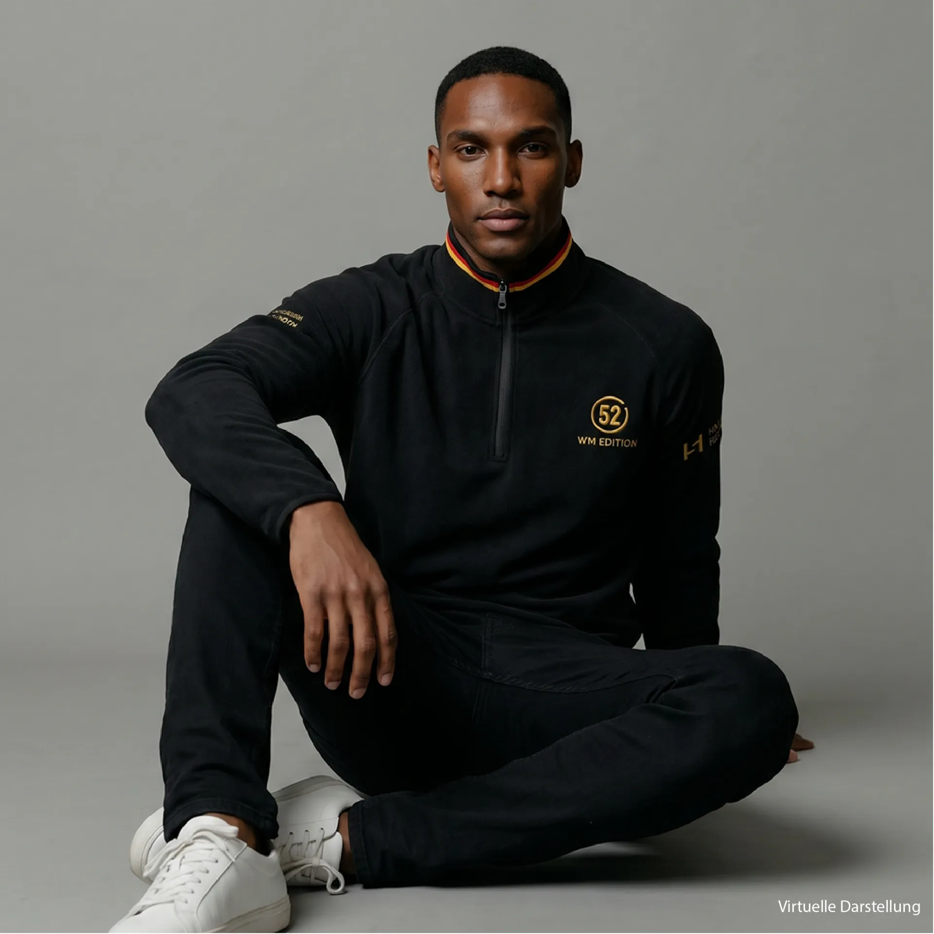 Teampulli Herren schwarz