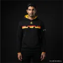 Hoodie Herren schwarz