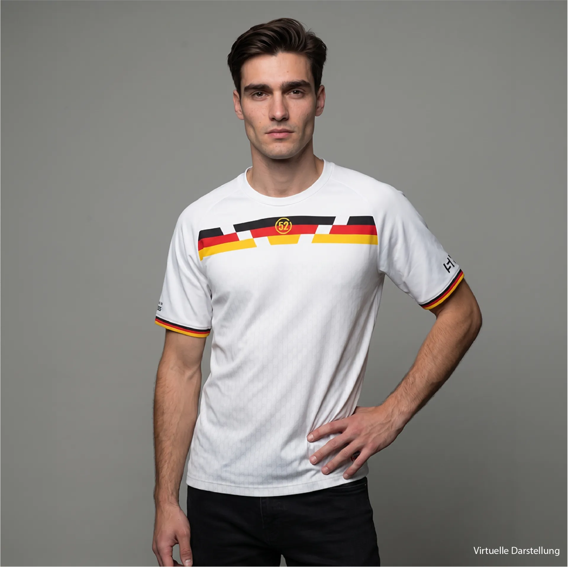 [520011-20005-0003-43-XS] Trikot Herren weiß (XS)