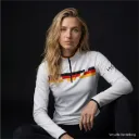 Teampulli Damen weiß
