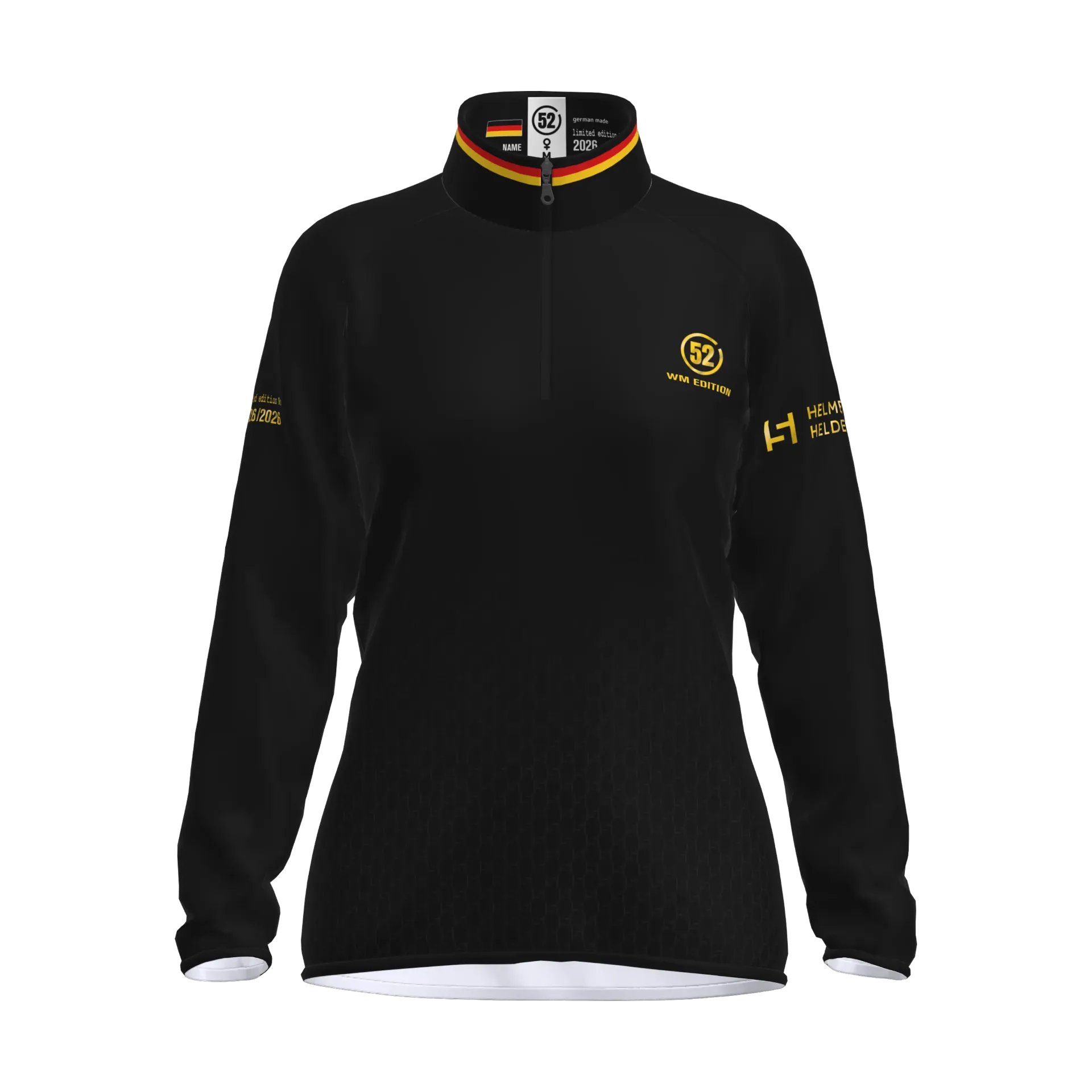 Teampulli Damen schwarz