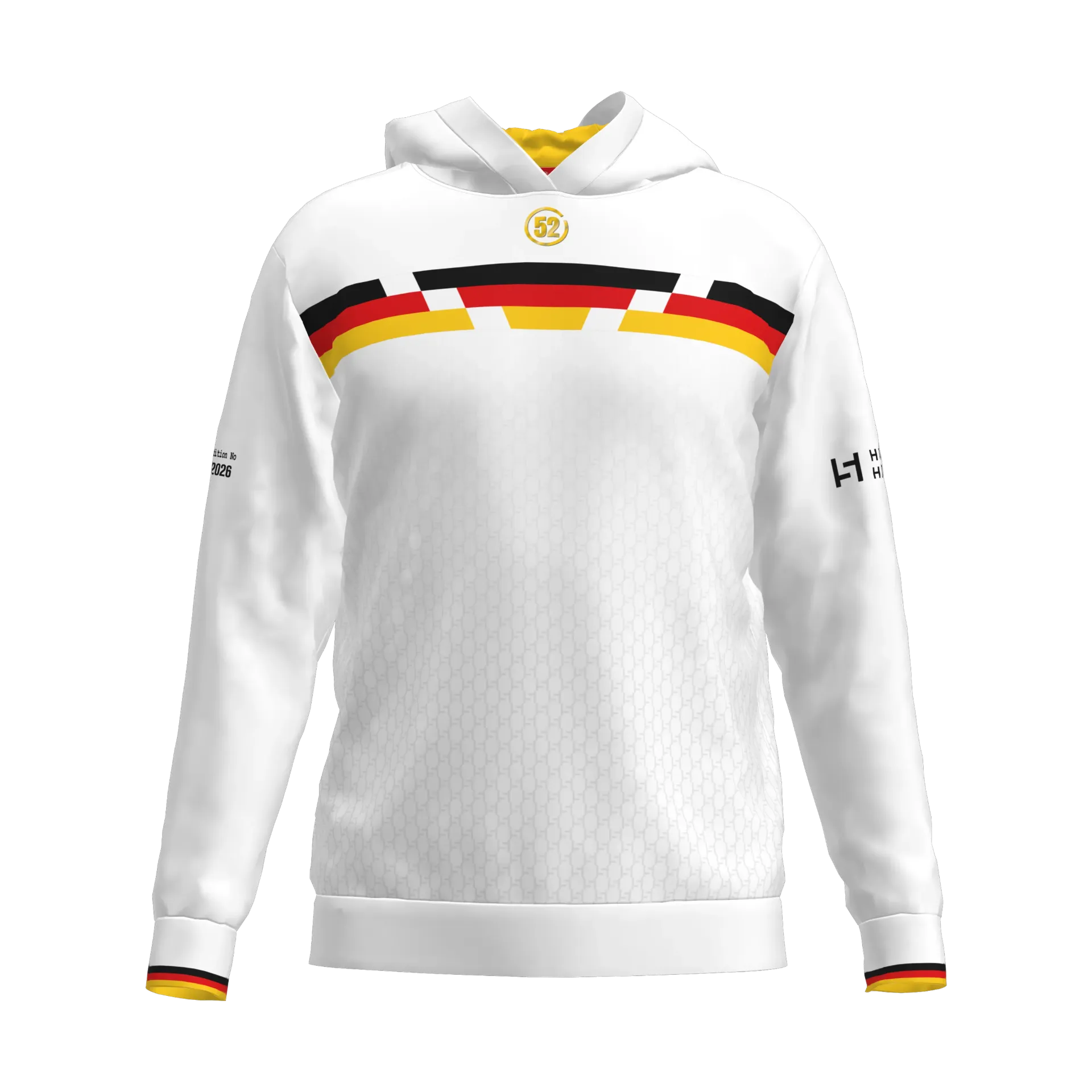 [330011-20005-0003-43-XS] Hoodie Herren weiß (XS)