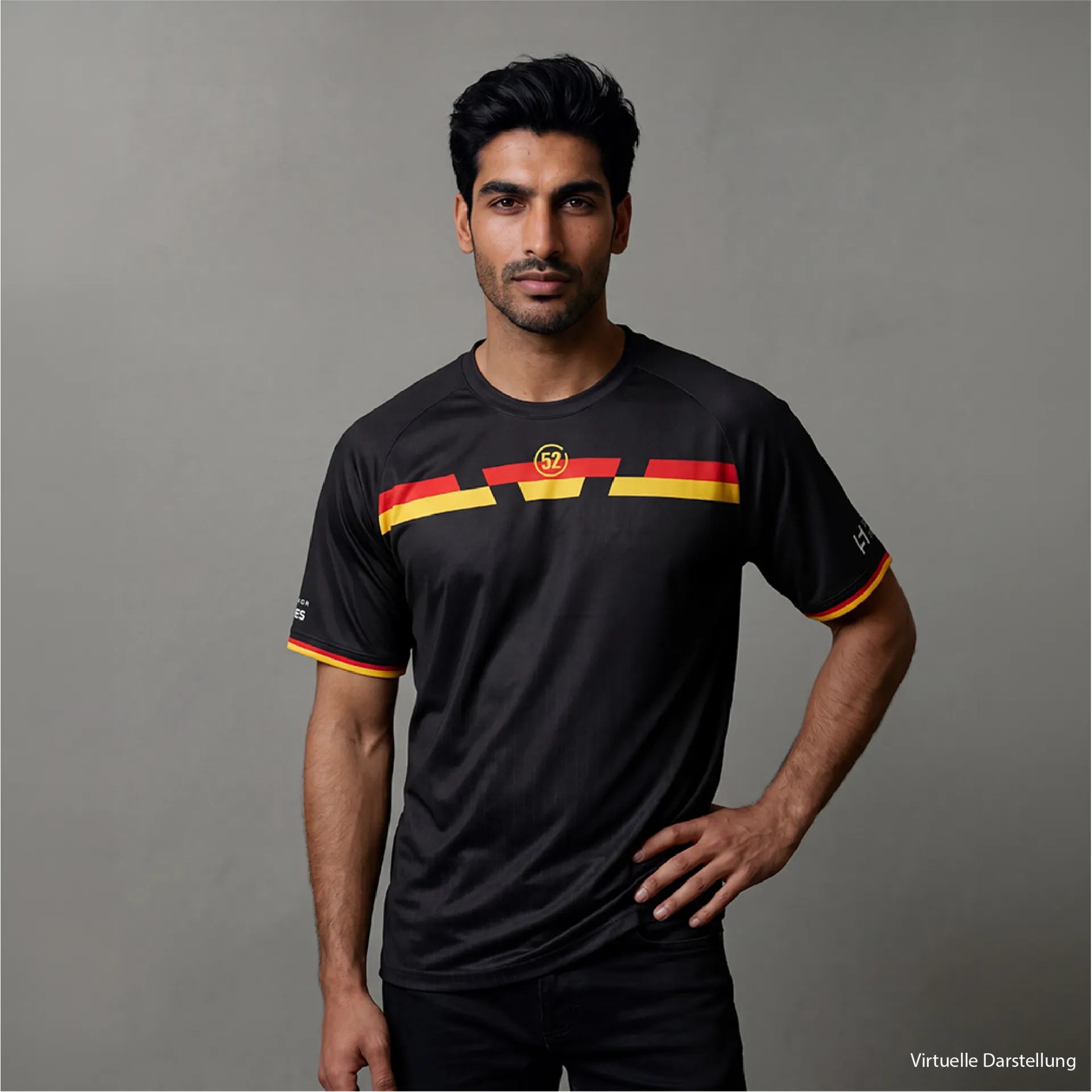 [520011-20005-0004-43-XS] Trikot Herren schwarz (XS)